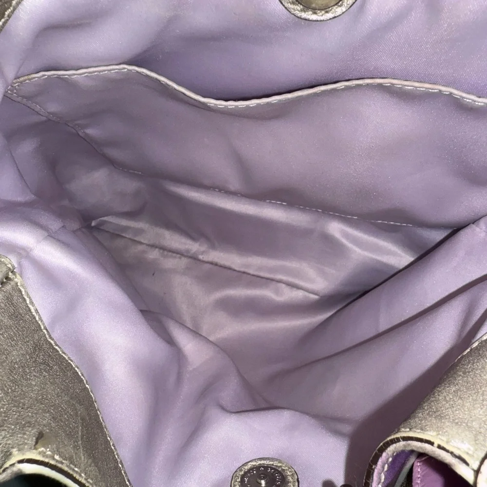 Coach Madison Op Art Sateen Maggie Shoulder Bag - Picture 7 of 13